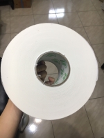 Toilet paper in roll